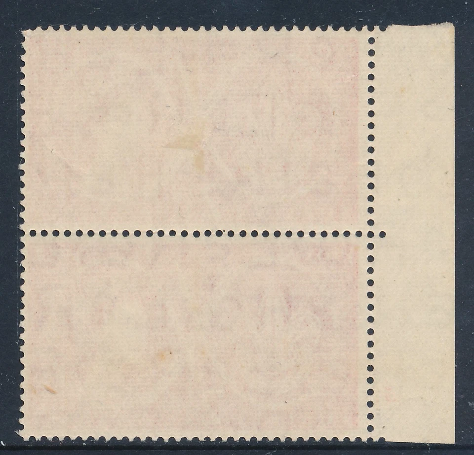 GB 1957 CARMINE RED 2½d CYLINDER 5 DOT MINT HINGED MH SG557 - Image 2 of 2