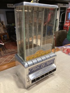 National Chicago Self Service Mint And Gum Vendor 