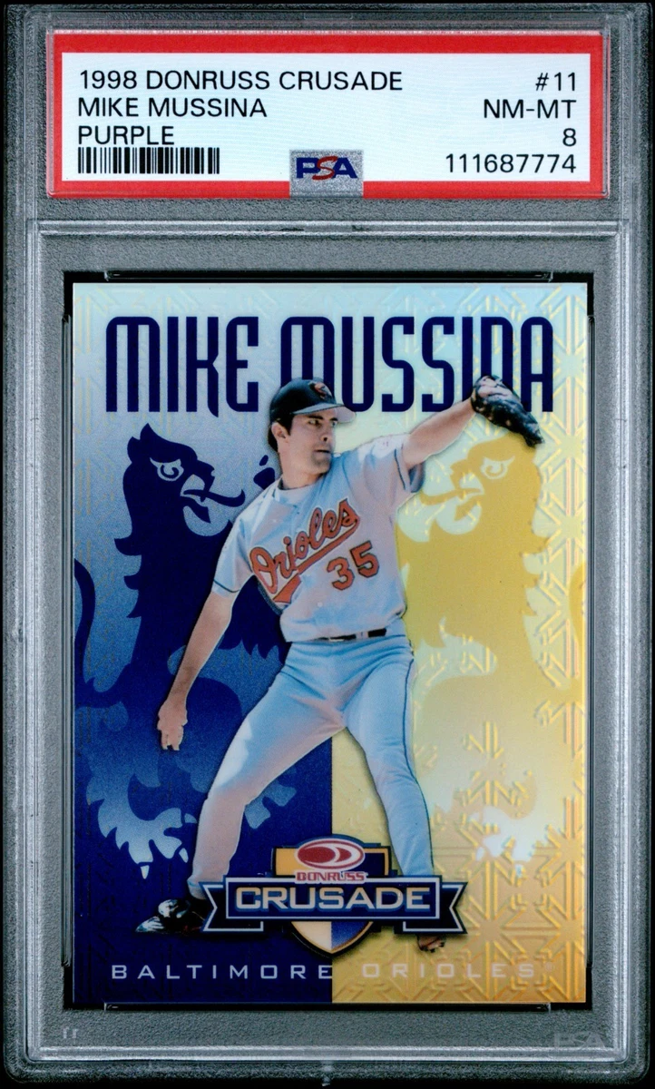 Mike Mussina 1998 Season Baseball Sports Trading Cards