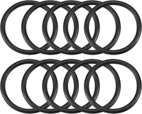 O-Ringe Dichtungsringe 10 StüCk 55Mm 5Mm Nitrilkautschuk Ringe 45Mm Breite