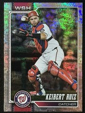 2026 Topps Series 1 Celebration Keibert Ruiz #245 Opening Day Logos - Nationals