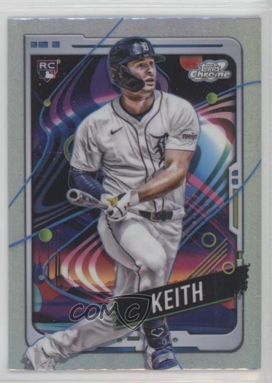 2024 Topps Cosmic Chrome Refractor Colt Keith #195 Rookie RC 18q6