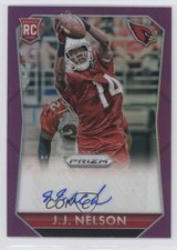2015 Panini Prizm Rookie Signatures Violet Prizm JJ Nelson #RS-JJ Auto 0a1