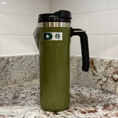 Starbucks Military Commitment Stanley Double Walled Hammered Steel Tumbler 20oz - Picture 5 of 5