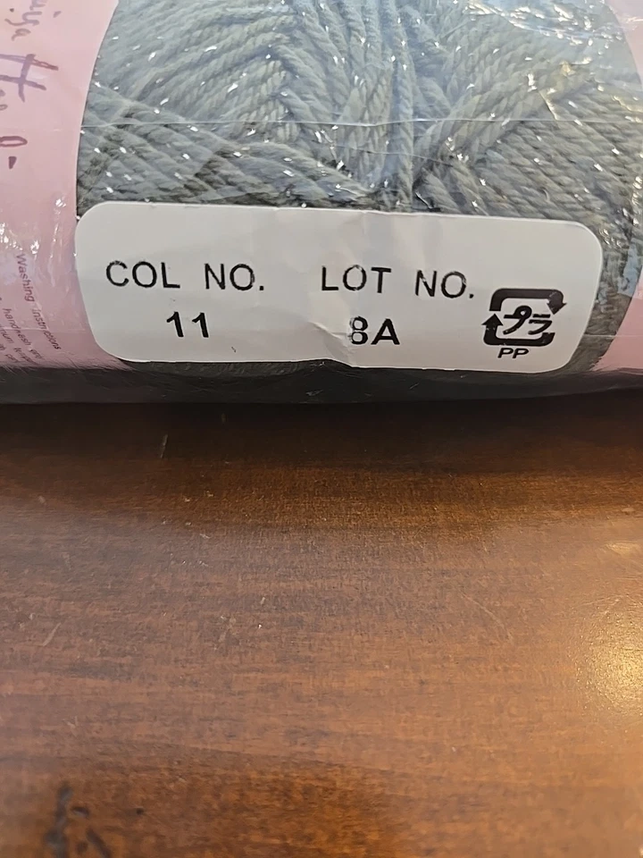 10 Louisa Harding Jasmine Cotton Blend Cypress Green Color#11 Each Ball 107yards - Image 2 of 4