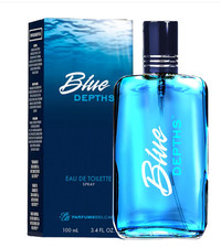 PB Blue Depths EDT 3.4oz Men Cologne Fresh Aquatic Citrus Musk