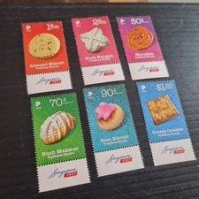 SINGAPORE 2015 SG 2254-2259 TRADITIONAL BISCUITS MNH