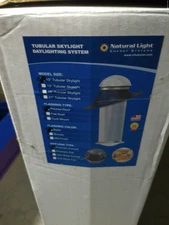 Natural Light Prismatic Curved Pitched 10 Inch Tubular Tunnel Solar Skylight