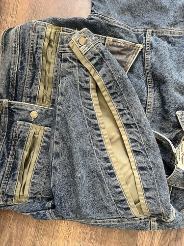 Giacca denim volo militare Guess vintage anni 80 taglia small - Foto 6 di 9