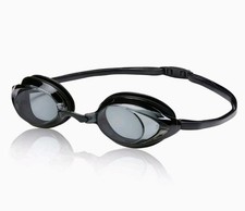 Speedo Adult VANQUISHER 2.0 Optical Competitive Goggles Smoke Anti Fog -4.50