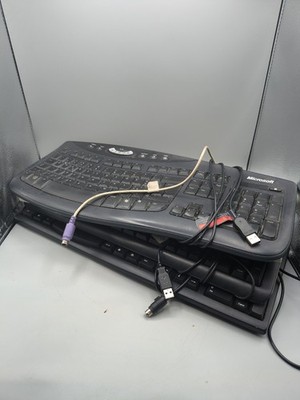 Konvolut 4 Tastaturen Keyboard PC PS/2 USB