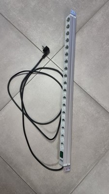 19 Zoll PDU, 18x Schuko Steckdose, Kontrolllampe
