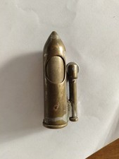 🪖Accendino🔥Prima Guerra Mondiale Antivento Soldato Militare Bossolo Proiettile