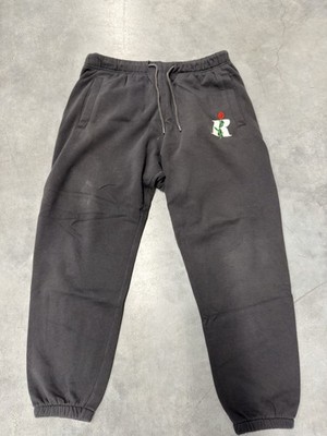 H&M Regular Fit Printed joggers Men s Size Medium Black