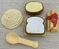 Little Tikes Intellitikes Play Food Grilled Cheese Fries Bread Spaghetti Spoon
