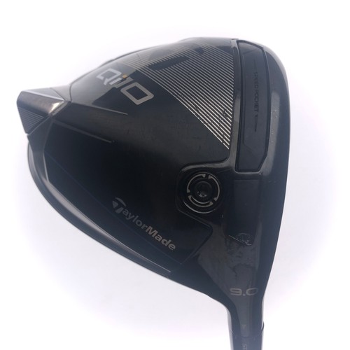 Used TOUR ISSUE TaylorMade Qi10 Driver / 9.0 Degrees / Stiff Flex