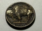 KEY 1917 S BUFFALO NICKEL FULL DATE 90% HORN * GET THE COIN U C * SHIPS FREE