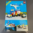 Vintage LEGOLAND 6377 DELIVERY CENTER 1985 MANUAL TOWN SYSTEM Paper Instructions