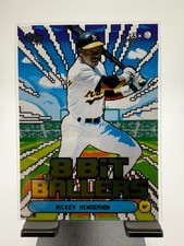 2026 Topps Series 1 Celebration - Rickey Henderson 8-Bit Baller #8B-17 Athletics