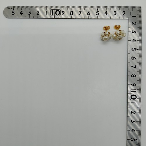 Chanel Pierced Earring Gold 1394593 - Imagen 8 de 11