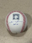 Trevor Hoffman signed HOF Logo baseball w/ HOF 18 ** Beckett **