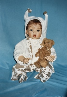 Benjamin  Baby Artist Gaby Jaques Doll Porcelain All Original