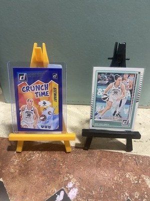 2025 Panini Donruss Crunch Time Breanna Stewart #3 Press Proof Blue & Base
