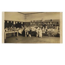 Vintage Snapshot Photo Tallahassee Florida Doll Toy Shop Large Display 1920s