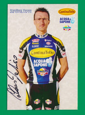 CYCLING cycling card COLONNA FEDERICO team CANTINA TOLLO ACQUA SAPON Signed