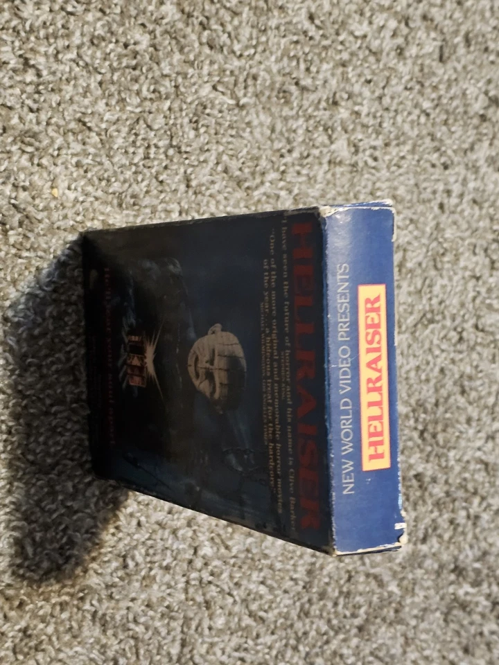 HELLRAISER FIRST RELEASE 1987 RELEASE vhs HORROR movie - Image 4 of 4