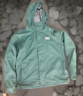 Helly Hansen Vintage Green Windbreaker Jacket Mens Size XL