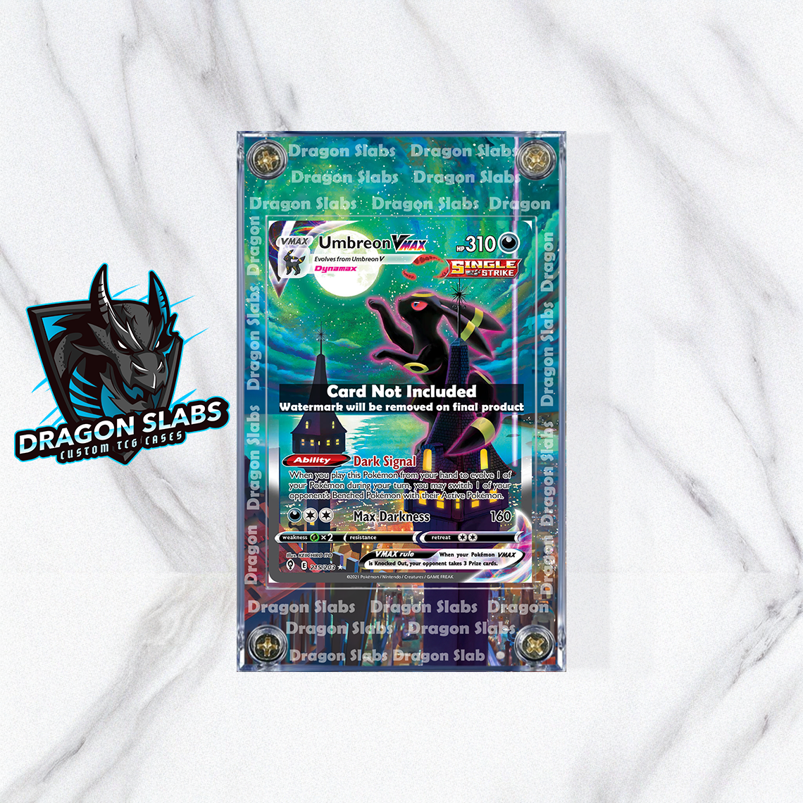 Umbreon VMAX ホロカード + スタンド Umbreon VMAX ホロカード + スタンド 【公式通販】