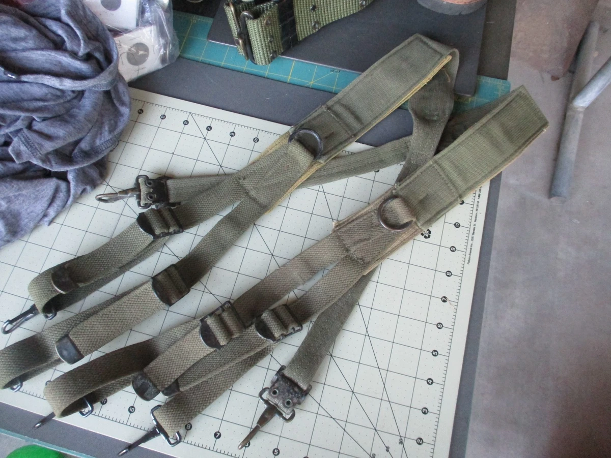 M1936 Suspenders In Original Ww Ii Us Field Gear & Equipment for