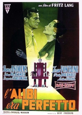 Beyond a Reasonable Doubt (1956)_4 Film Filmplakat Leinwand ikonisches Design
