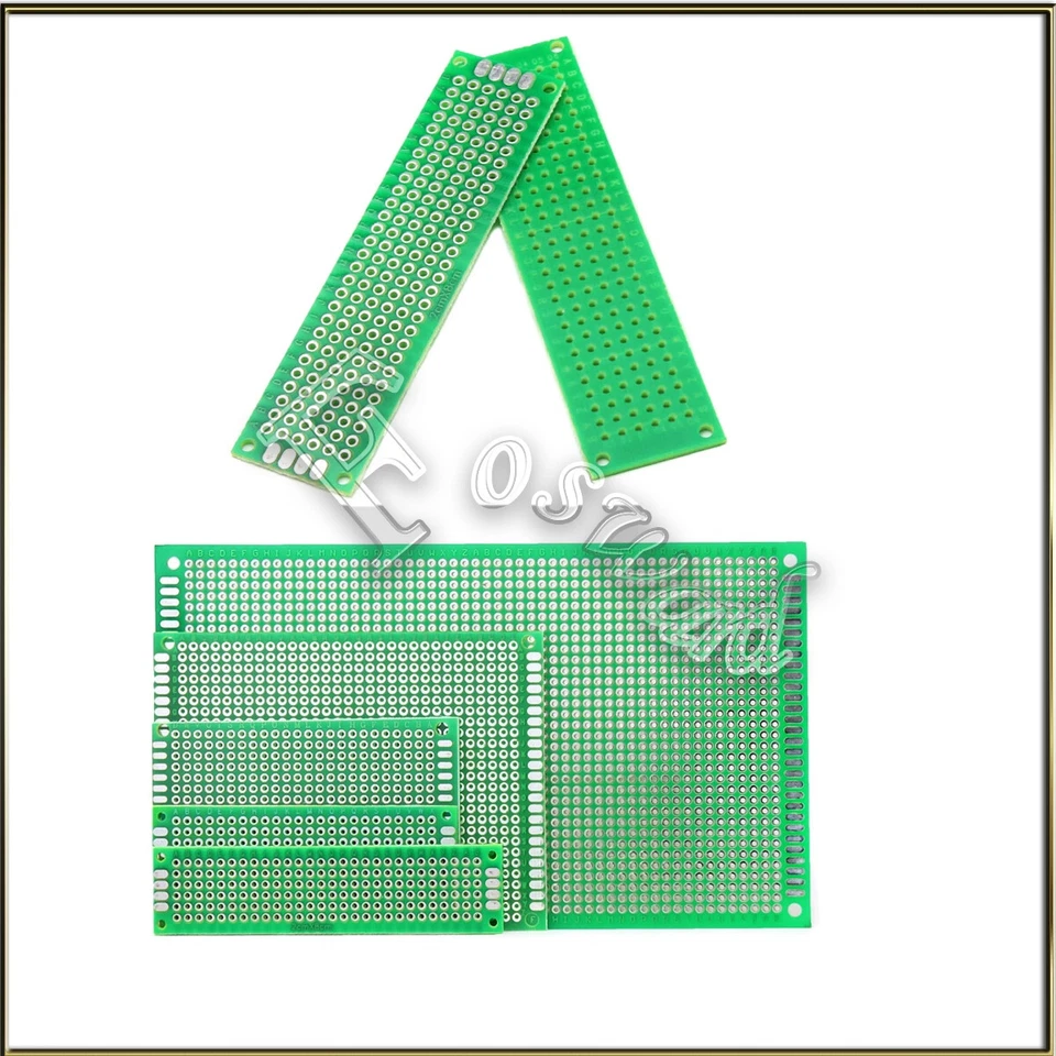 Lochrasterplatine 2,54mm Einseitig Prototyp Platine Leiterplatte PCB Board Grün - Bild 2 von 2