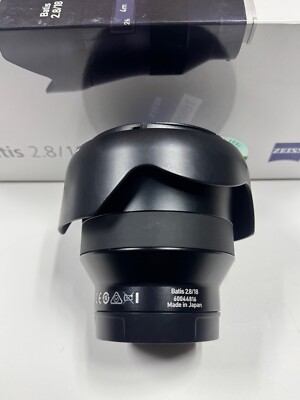 Zeiss Batis 18mm f/2.8 Distagon T* Autofocus Lens Sony E Mount ++ NEAR MINT ++
