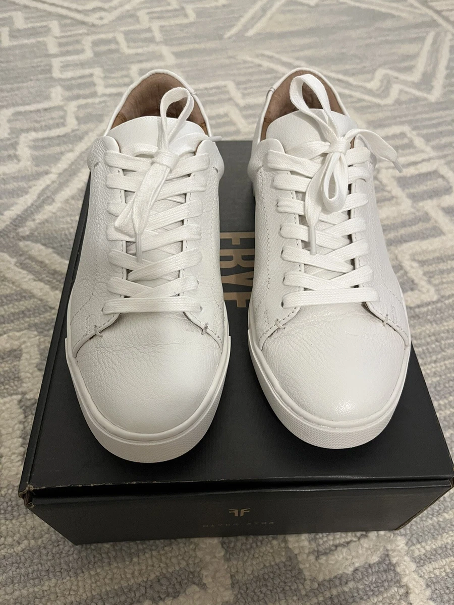Frye ivy top sneakers white