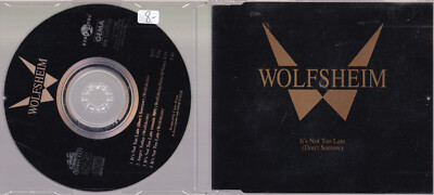 Wolfsheim    It's Not Too Late (Don't Sorrow) CDEP Strange Ways Records