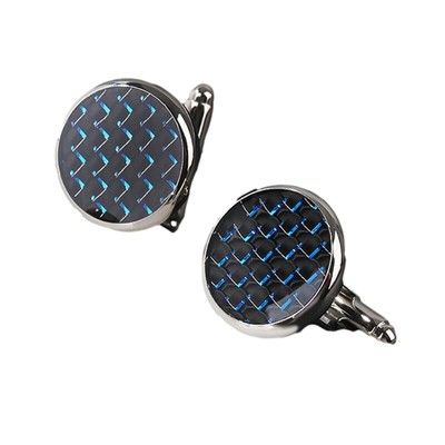 Silk Thread Cufflinks Business Meeting Formal Occasion Cuff Stud Men Accessory