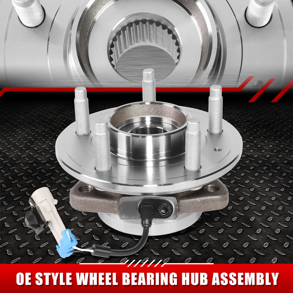 FOR 07-15 CAPTIVA SPORT EQUINOX TORRENT FRONT WHEEL BEARING & HUB.