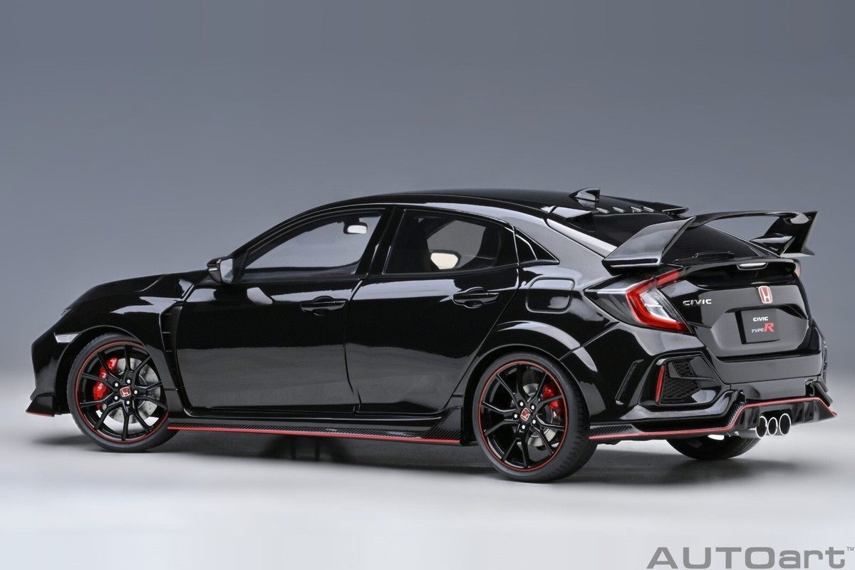 Autoart Honda Civic Type R (FK8) 2021 (Crystal Black Pearl) 1/18