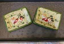 Vtg 60’s Devil Women Sexy Tobacco Pipe REST STAND Coin Key Tray Ashtray 