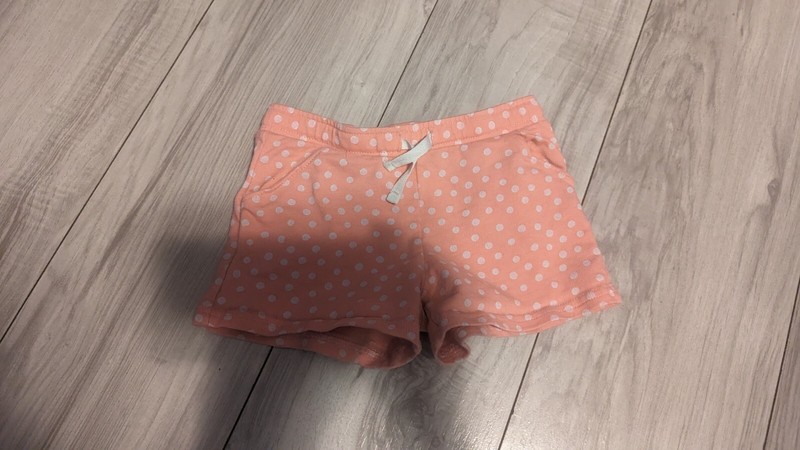 PINK POLKA -DOT  CARTER'S SHORTS SIZE 6X