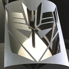 DECEPTICON Transformer  DIE-CUT Chrome or Color Vinyl Decal Sticker NEW