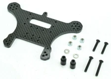 Xtreme Racing Carbon Rear Shock Tower - For Traxxas Rustler Slash Stamp. 10621
