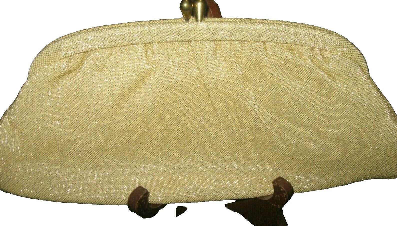 Embrague de lino 1950s Vintage Bolsas, Bolsos y estuches