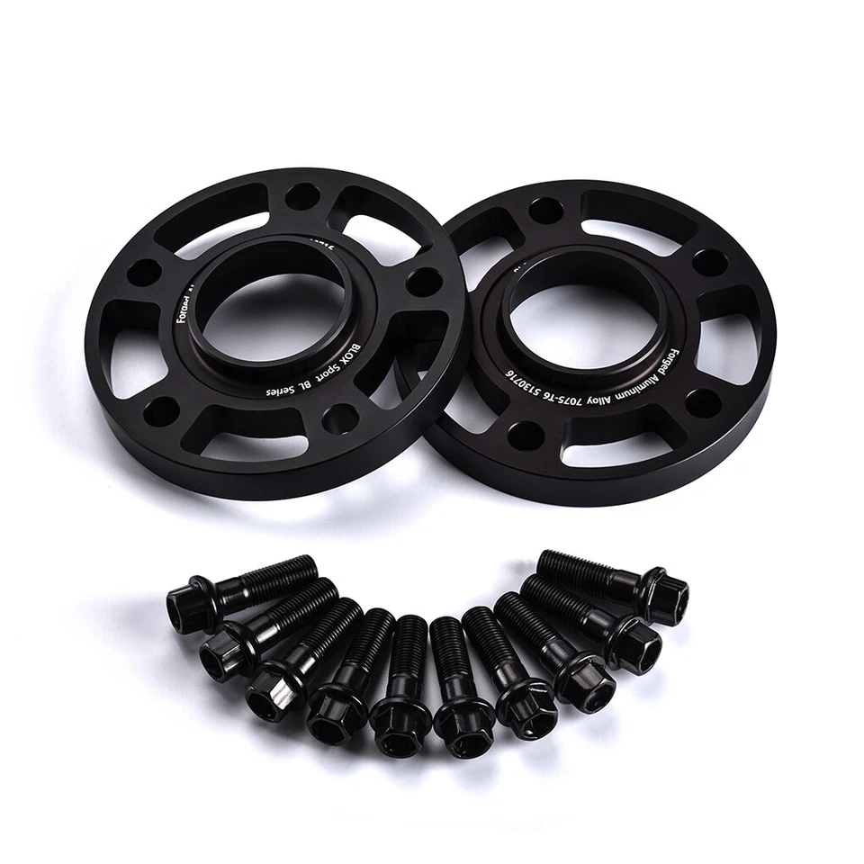 4 espaciadores de rueda 7075T6 centrados en el cubo de 10 mm 15 mm para Porsche Cayenne 955 957 GTS S Foto 2 de 4