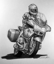 BMW R1200RT 1st Gen Limited Edition Print 11" x 14"