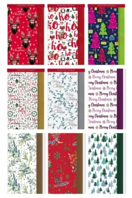 8 Sheets Christmas Luxury Tissue Paper Acid Free Large Luxury Xmas Gift Wrapping