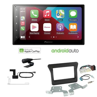 Pioneer Autoradio Apple CarPlay Bluetooth für Renault Master III ab 2010 schwarz